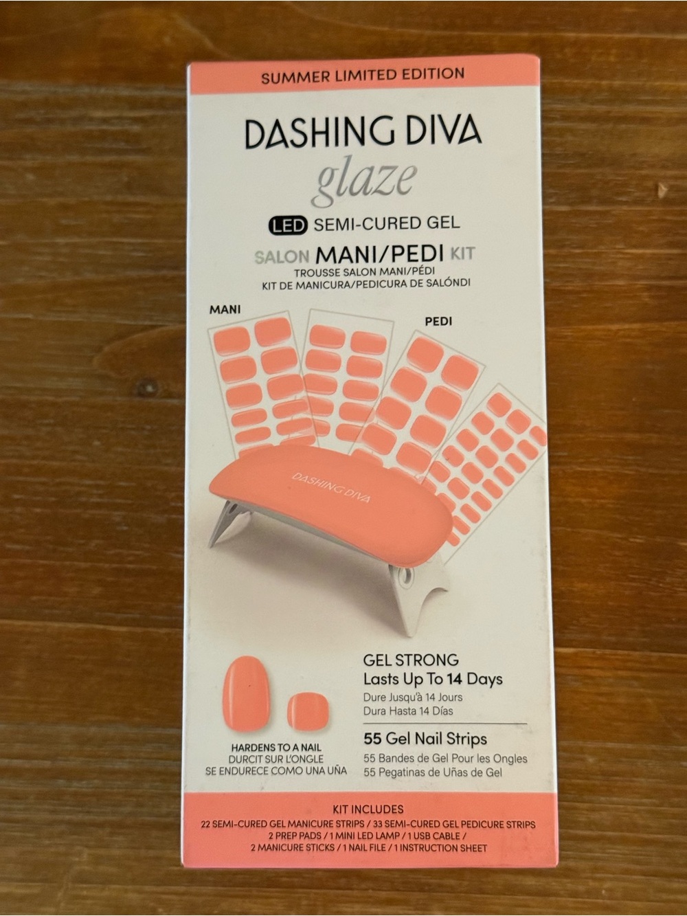 Dashing Diva Glaze LED Gel Mani/Pedi Kit - Lolli Lolli